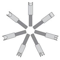 obliaus peilia - Yato YT-62910 - 2 nuotrauka