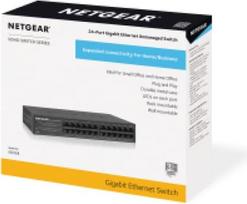 tinklo sakotuvas 10 - NETGEAR 24PT GE Unmanaged Switch | GS324-200EUS - 2 nuotrauka