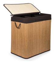 skalbiniu deze - Skalbinių dėžė su pertvara G21 63555174, bambukas, 150 l - 7 nuotrauka