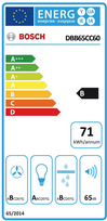 bosch imontuojamas gartraukis - Bosch DBB65CC60 Matinė juoda (Matte Black) - 2 nuotrauka