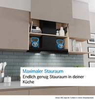 bosch imontuojamas gartraukis - Bosch DBB65CC60 Matinė juoda (Matte Black) - 11 nuotrauka