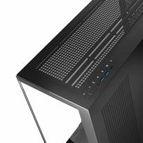 micro atx korpusas - Kompiuterio Korpusas - MODECOM VOLCANO STELLAR Micro ATX / ATX / ITX, 4 Bays, Juodas - 6 nuotrauka