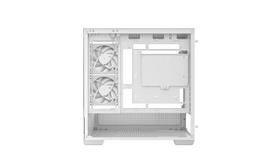 micro atx korpusas - Deepcool CG380 3F Baltas (White) - 5 nuotrauka