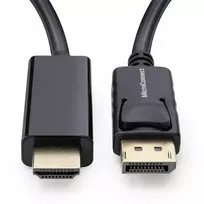 displayport kabelis hdmi - MicroConnect MC-DP-HDMI-1000 DisplayPort į HDMI laidas 10 m Juodas (Black) - 2 nuotrauka