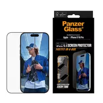 panzerglass 16 pro - PanzerGlass PG48418 PanzerGlass ® Screen Protector iPhone 17 | iPhone 16 Pro | Ultra-Wide Fit w. FASTFIT IN-A-BOX - 5 nuotrauka
