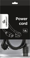 maitinimo laidas 8 - Gembird Cable Schuko / IEC320 Black 1.8m - 3 nuotrauka