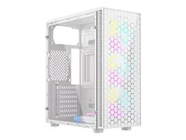gembird fornax - GEMBIRD Gaming ARGB case Fornax 500 baltas - 2 nuotrauka