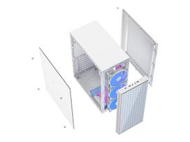 gembird fornax - GEMBIRD Gaming ARGB case Fornax 500 baltas - 3 nuotrauka
