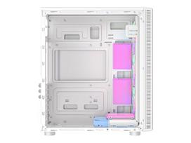 gembird fornax - GEMBIRD Gaming ARGB case Fornax 500 baltas - 5 nuotrauka