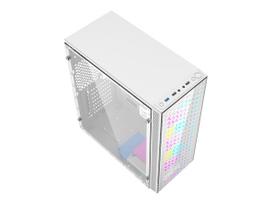gembird fornax - GEMBIRD Gaming ARGB case Fornax 500 baltas - 6 nuotrauka
