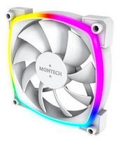 argb fan 120 mm - Montech AX120 PWM ARGB Fan 3-Pack White 120mm - 3 nuotrauka