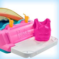 laivas kateris - Lėlė Mattel Doll And Boat GRG30 - 4 nuotrauka