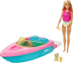 laivas kateris - Lėlė Mattel Doll And Boat GRG30 - 5 nuotrauka