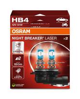 automobiliu lemputes - Osram Night Breaker Laser HB4 51W 12V Duo - 2 nuotrauka