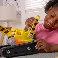 paw patrol spin master - SPIN MASTER RUBBLE & CREW statybinė transporto priemonė Ultimate Tool Buldozer, 6073297 - 2 nuotrauka