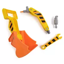 paw patrol spin master - SPIN MASTER RUBBLE & CREW statybinė transporto priemonė Ultimate Tool Buldozer, 6073297 - 7 nuotrauka