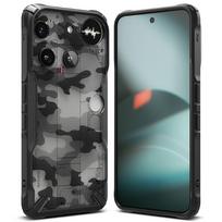 nothing 3 deklas - Ringke "Fusion X Case" Nothing Phone 3 Juodas (Black) - 6 nuotrauka