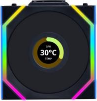 argb fan 120 mm - Lian Li UNI FAN SL Wireless LCD 120mm Black - 2 nuotrauka
