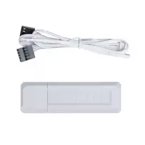argb fan 120 mm - Lian Li UNI FAN SL Wireless 120 Reverse Blade 3-Pack Baltas (White) - 3 nuotrauka