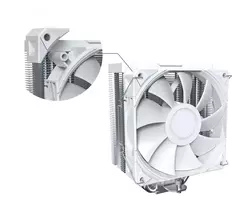 procesoriaus cpu ausintuvas - Montech NX400 White CPU aušintuvas - 4 nuotrauka