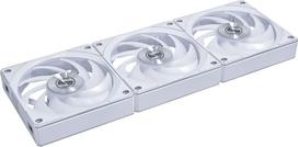 korpuso ausintuvas - Lian Li UNI FAN CL Wireless 120mm 3-Pack Balta (White) - 7 nuotrauka