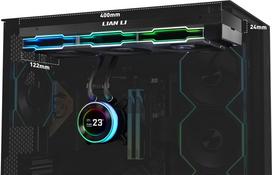 ausintuvas lian li - Lian Li HYDROSHIFT II LCD-C 360TL ARGB AiO Aušintuvas Juodas (Black) - 3 nuotrauka