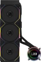 ausintuvas lian li - Lian Li HYDROSHIFT II LCD-C 360TL ARGB AiO Aušintuvas Juodas (Black) - 4 nuotrauka