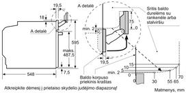 bosch orkaite - Bosch HSG958DB1S - 3 nuotrauka
