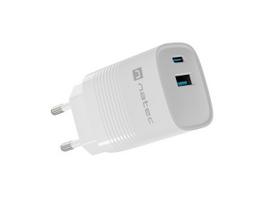usb c pakrovejas - NATEC Charger Ribera GaN USB-A USB-C 30W | NUC-2140 - 3 nuotrauka