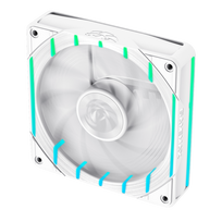 case fans 120mm - GameMax TORNADO T12 ARGB-RW White - 3 nuotrauka