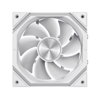 120mm fan - Gamemax FN12A-N2 WL-RW Case Fan White - 4 nuotrauka