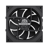 korpuso ausintuvas - GameMax FN12A-N2 WL 120mm Case Fan Black - 3 nuotrauka