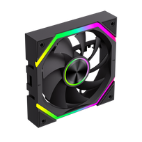 korpuso ausintuvas - GameMax FN12A-N2 WL 120mm Case Fan Black - 4 nuotrauka