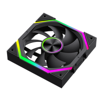 korpuso ausintuvas - GameMax FN12A-N2 WL 120mm Case Fan Black - 6 nuotrauka