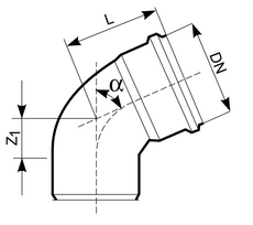 kanalizacijos vamzdis 110 - Kanalizacijos vamzdis Magnaplast, 110 mm - 2 nuotrauka