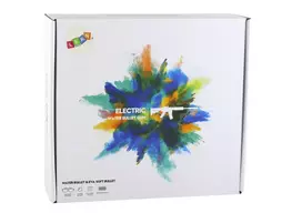 vandens ginklai - Lean Toys elektrinis vandens rutuliukų šautuvas, juodas (Black) - 4 nuotrauka