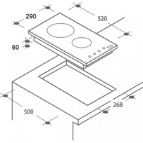 imontuojamos kaitlentes elektrines - Schlosser ID357S - 2 nuotrauka