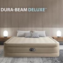 pripuciamas ciuzinys - Intex Pripučiamas čiužinys-lova Ultra Plush Queen su pompa, 152 x 203 x 46 cm - 7 nuotrauka