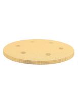 225 mm slifavimo popierius - Šlifavimo popierius su lipduku 225 mm, K80, 5 vnt, su 6 skylutėmis šlifuokliui 59G264, 59G265 - 3 nuotrauka