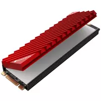 radiatorius ssd -  Jonsbo M.2-3 RED - 3 nuotrauka