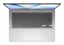 notebook - ASUS Vivobook 14 X1407QA-LY043W, Snapdragon X1-26-100, 16 GB, 512 GB, 14", W11H, Sidabrinis (Silver) - 4 nuotrauka