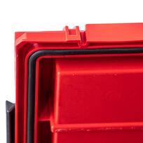 brick irankiu deze qbrick - Q-Brick QBRICK PRIME įrankių dėžė 150 PROFI Raudonas - 6 nuotrauka