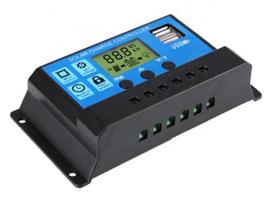 irankis - Saulės baterijų valdiklis 12/24V 60A 2x USB - 6 nuotrauka