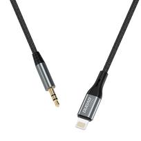 3.5mm to 3.5mm - Dudao Audio cable Lightning to mini jack 3.5mm Gray - 4 nuotrauka