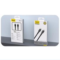 usb c 65w - Dudao L9C USB-C to USB-C 65W 2m Juodas (Black) - 9 nuotrauka