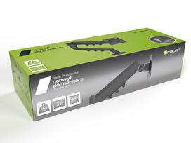 arm laikikliai - Tracer PivotMaster Monitoriaus laikiklis 13"-32", Juodas (Black) - 2 nuotrauka