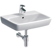 pakabinami praustuvai - Geberit Selnova Square Basin 550x440mm White - 3 nuotrauka