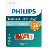 usb 3.2 gen 1 128gb - PHILIPS Vivid Edition 128GB White / Orange (Baltas / Oranžinis) - 2 nuotrauka