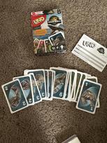 uno kortos - MATTEL GAMES UNO kortos Jurassic World Rebirth, JFT28 - 2 nuotrauka