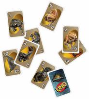 uno kortos - MATTEL GAMES UNO kortos Jurassic World Rebirth, JFT28 - 7 nuotrauka